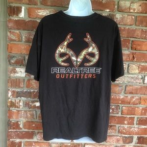 Realtree Outfitters 100% cotton short sleeve tee L